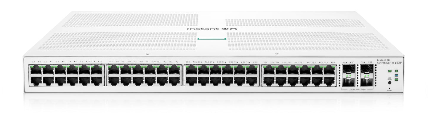 HPE Networking Instant On Switch Series 1930 48-Port Gb Smart-Managed Layer 2+ (Like New, Damaged Retail Box)