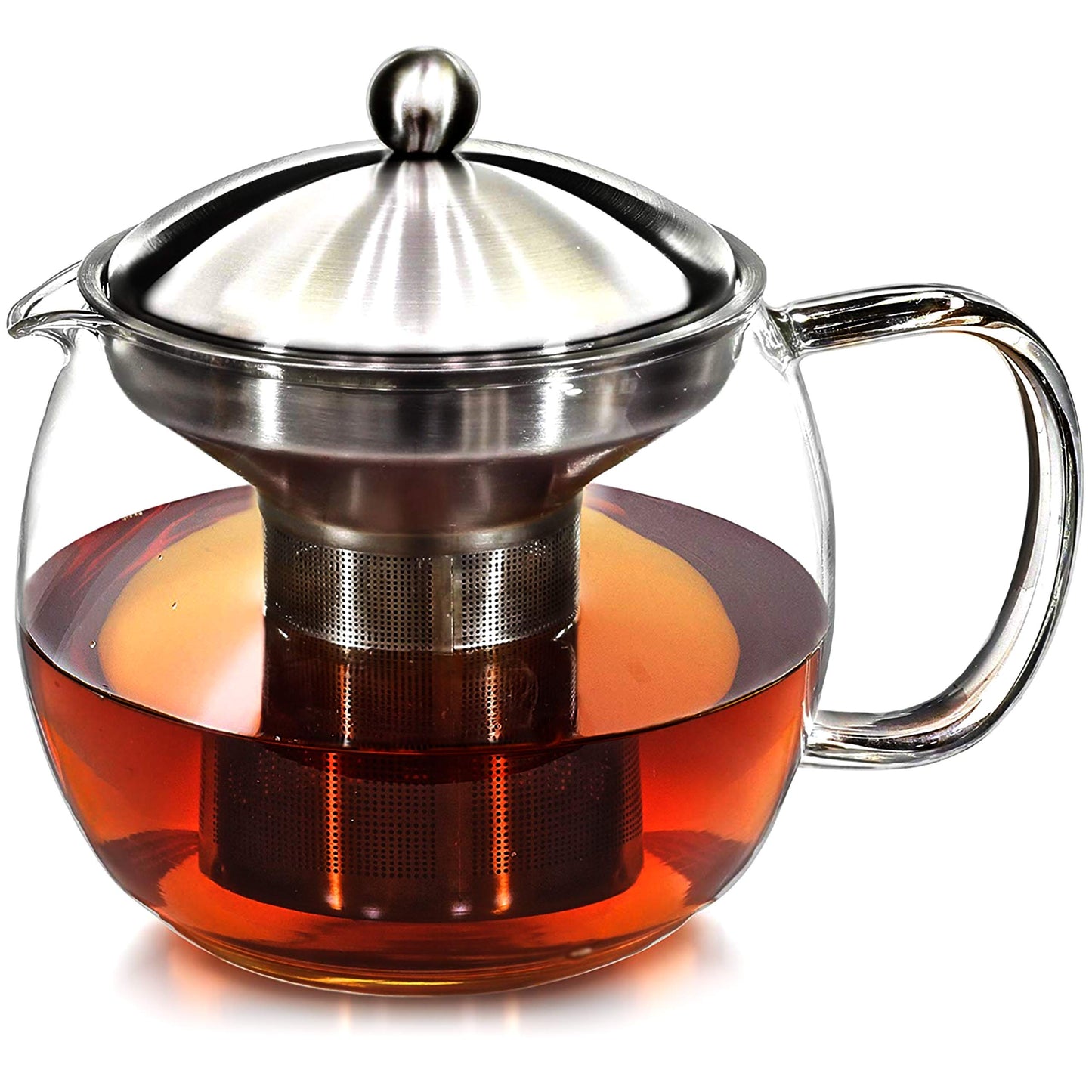 Willow & Everett Glass Kettle Pot w/ Infuser for Whole Leaf Iced Maker & Brewer (Used)