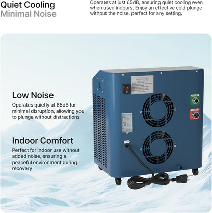 Submerge Ice Bath Cold Plunge Water Chiller & Heater w/ 3 Stage Water Filtration (Like New)