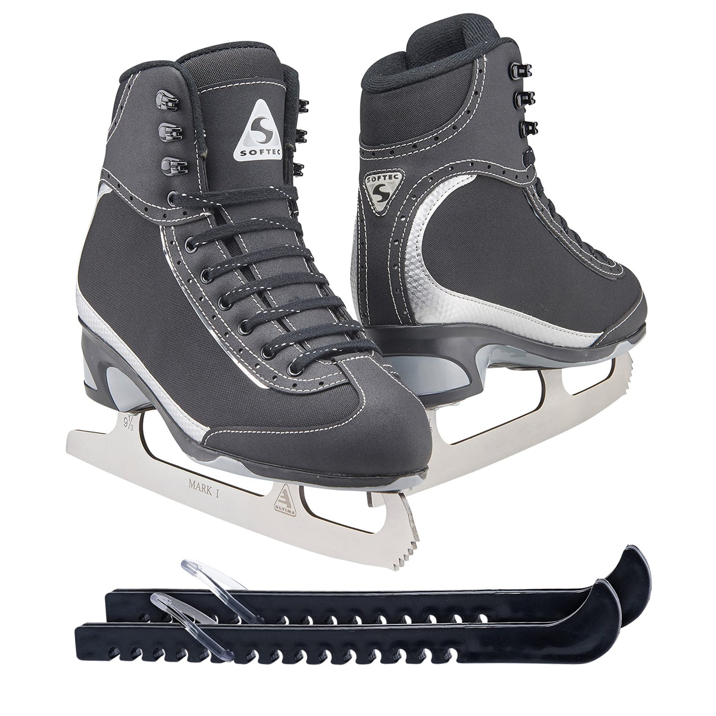 Jackson Ultima Softec Vista Figure Ice Skates with Skate Guards for Women (Used)