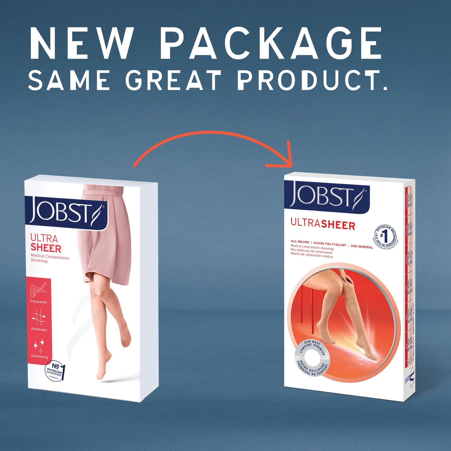JOBST Ultrasheer Cotton Compression Stockings for Women, Closed Toe, Medical (Used)
