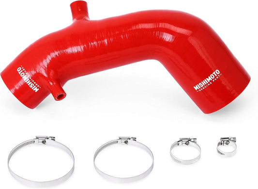 Mishimoto MMHOSE-S2K-00IHRD Silicone Induction Hose For 2000-09 Honda S2000, Red (New)