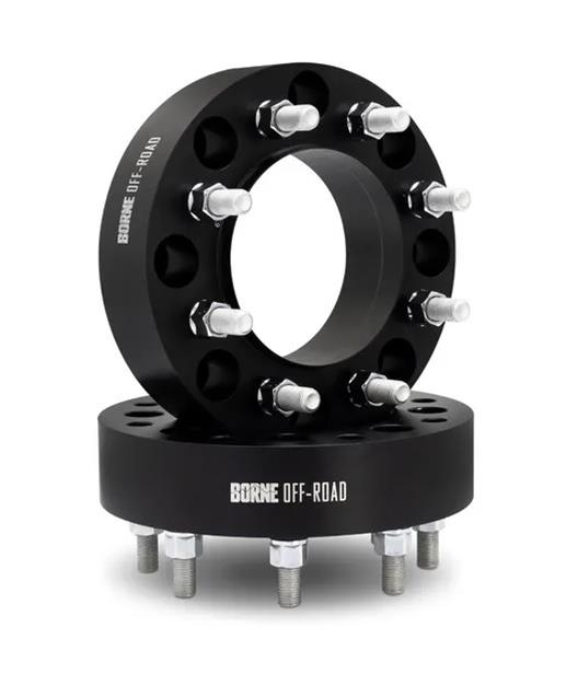 Borne Off-Road by Mishimoto BNWS-012-50BK Wheel Spacers, Billet Aluminum - Black (Used)