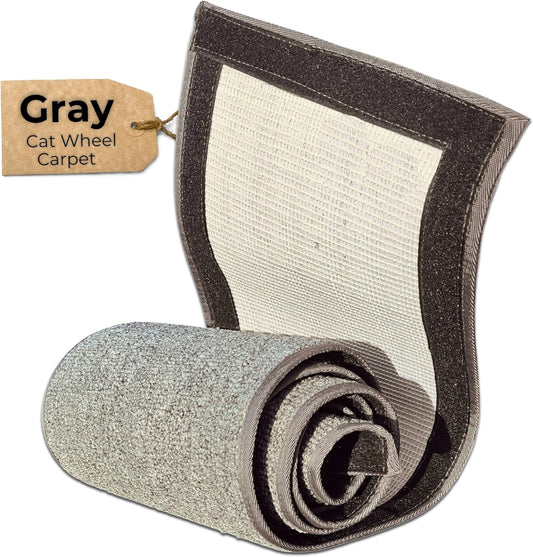 Nordic Beast Grey Replacement Carpet for Cat Exercise Wheel (139'' x 14.55'') ()