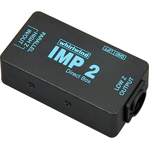 Whirlwind IMP 2 Standard Inexpensive Direct Box with Fantastic Footprint - Black (Like New)