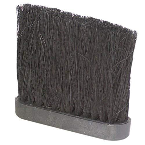 Blue Rhino BRU-T5 5 in Fireplace Accessory Broom Tampico Brush Head - Black (Like New, No Retail Box)