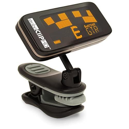 Peterson StroboClip HD Clip-On Tuner for Guitar, Violin, Ukulele & More - Black (Like New)