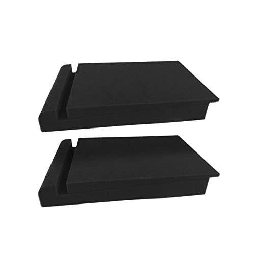 Blucoil Acoustic Isolation Pads for Sound Proofing Studio Monitors/Speakers (2) (New)