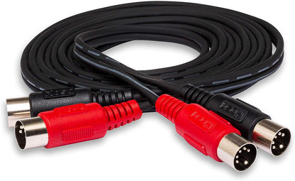 Hosa MID-204 13.2ft Dual MIDI Cable, 5-Pin DIN Connector Audio Interface Cord (Like New, No Retail Box)