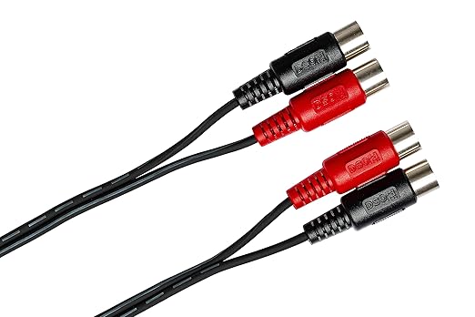 Hosa MID204 Dual 5-Pin 4 Meter MIDI Cable, 13.2ft, DIN Audio Cord - Black (Like New)