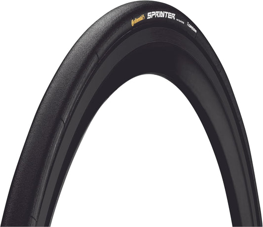 Continental Sprinter Slick Rubber Road Bike Tubular Tire, Black - 650 x 22c (Used)