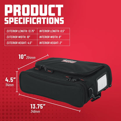 Gator GM1W Cases Single Wireless Mobile Pack Microphone Black System Bag (Like New)