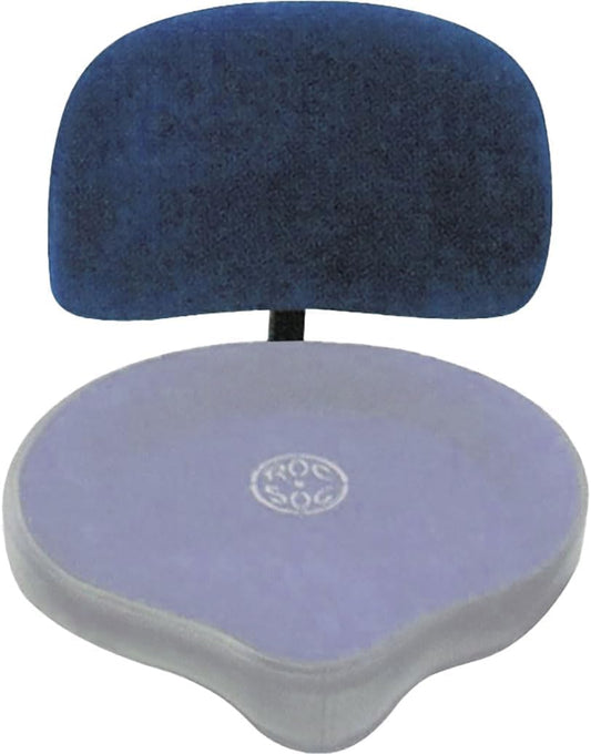 ROC-N-SOC Backrest with Hardware for Spindle and Nitro Rider Drum Thrones - Blue (Like New)
