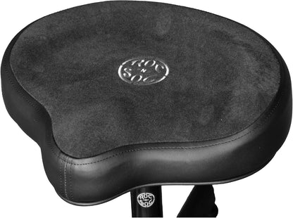 ROC-N-SOC Lunar Series L-Shaped Modern Metal Hydraulic Gas Lift Drum Throne (Like New)