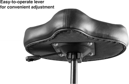 ROC-N-SOC Lunar Series L-Shaped Modern Metal Hydraulic Gas Lift Drum Throne (Like New)