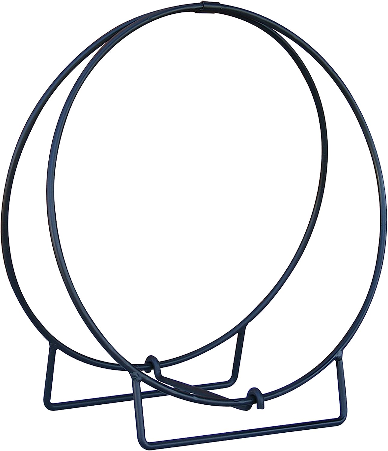 UniFlame W-1836 Log Hoop Ring with 1/2" Solid Stock, 36" - Black (Like New)