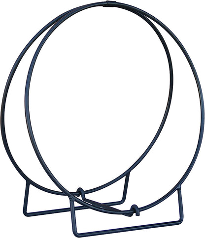 UniFlame W-1836 Log Hoop Ring with 1/2" Solid Stock, 36" - Black (Like New)