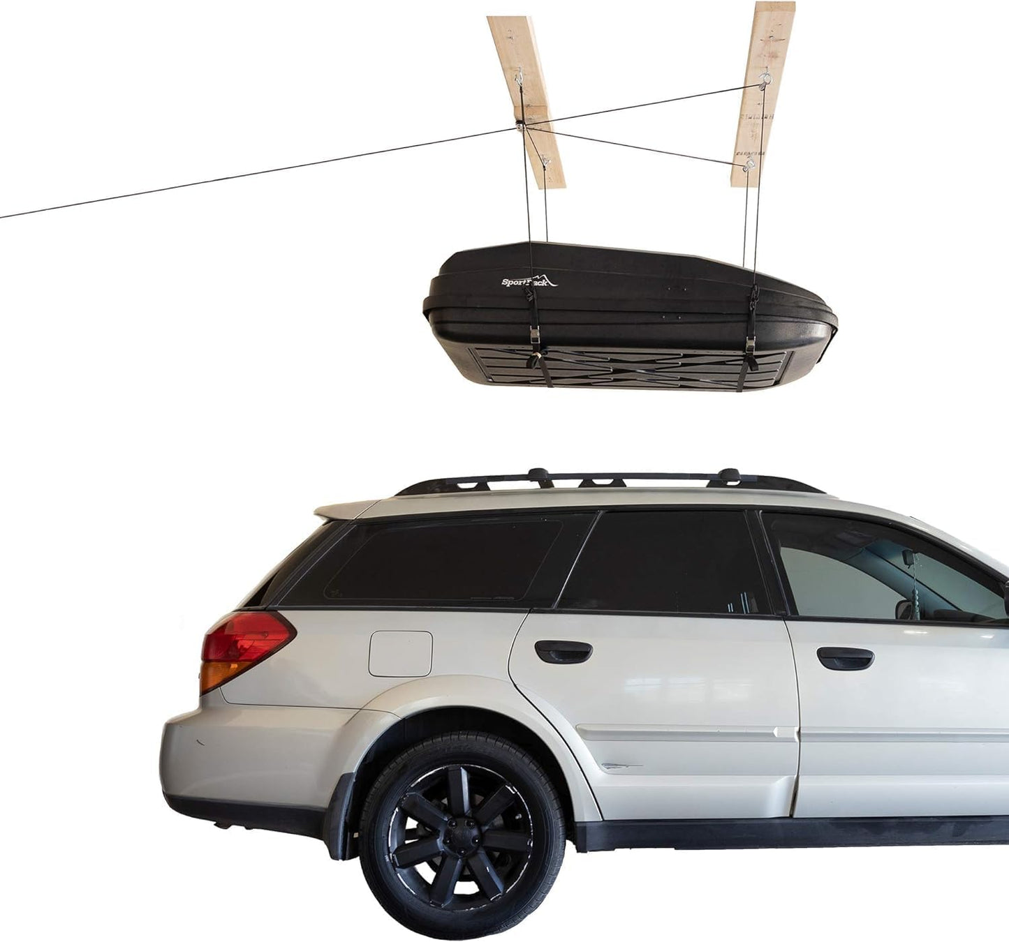 Harken Hoister Lightweight Cargo Carrier/Ceiling Mounted Storage Racks, Black (Like New)