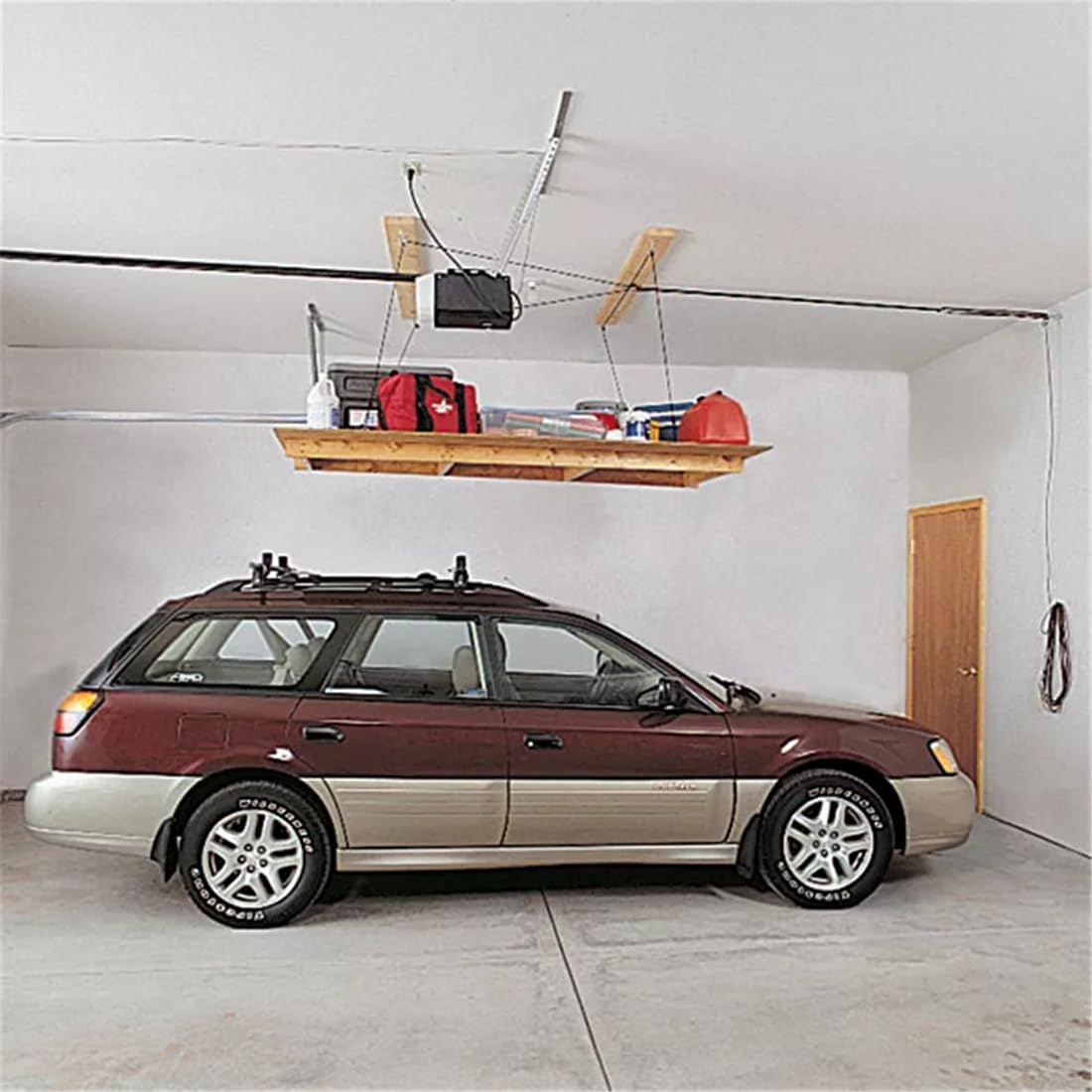 Harken Hoister Lightweight Cargo Carrier/Ceiling Mounted Storage Racks, Black (Like New)