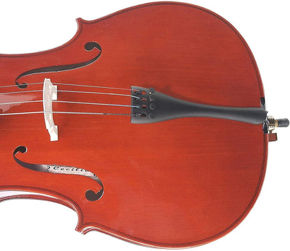 Cecilio CCO-100 Student Cello w/ Soft Case, Stand, Bow, Rosin, Bridge, Size 1/2 (Used)