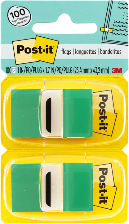 Post-it 680GN12 Removable Flags Self-Stick Notes for Dispenser Marking Tabs (New)