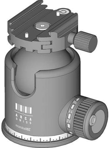 Arca Swiss Monoball Z1 Single Pan Thumb-Dial Adjustment Ballhead Quick Release (Like New)