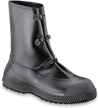 Servus By Honeywell Dual PVC waterproof Snap Overboots for Men - Rubber Sole (Like New, No Retail Box)