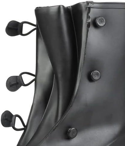 Servus By Honeywell Dual PVC waterproof Snap Overboots for Men - Rubber Sole (Like New, No Retail Box)