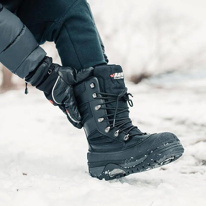 Baffin Snow Crossfire Men's Arctic Rated Waterproof Winter Boot, Black - Size 12 (Like New, No Retail Box)