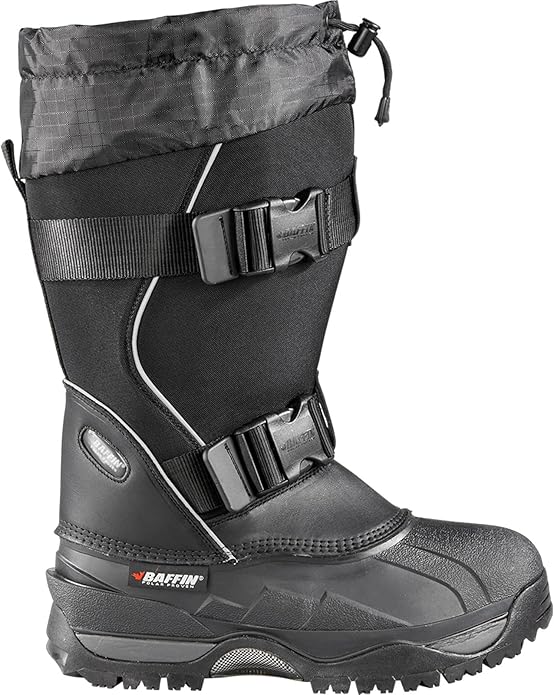 Baffin Impact Men's Boots for Cold Weather, Mid-calf Height - Size 14, Black (New)