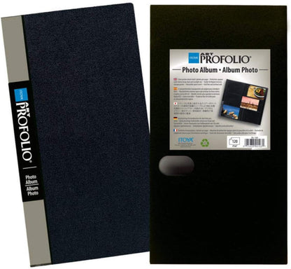 Itoya ProFolio Photo Album Set of 5 - Photo Books for 4x6 Photo Prints, Black (Like New)