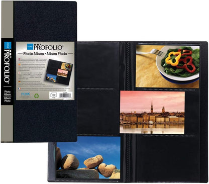 Itoya ProFolio Photo Album Set of 5 - Photo Books for 4x6 Photo Prints, Black (Like New)