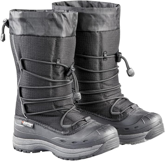 Baffin Women's Snogoose 100% Synthetic Winter Boot, Rubber Sole - Size 9, Black (Like New)
