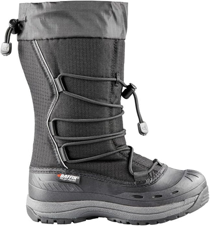 Baffin Women's Snogoose 100% Synthetic Winter Boot, Rubber Sole - Size 9, Black (Like New)
