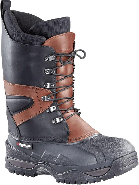 Baffin Men's Apex Lace-Up Snow Boot for Extreme Cold, Closed Toe, Rubber Sole (Like New)