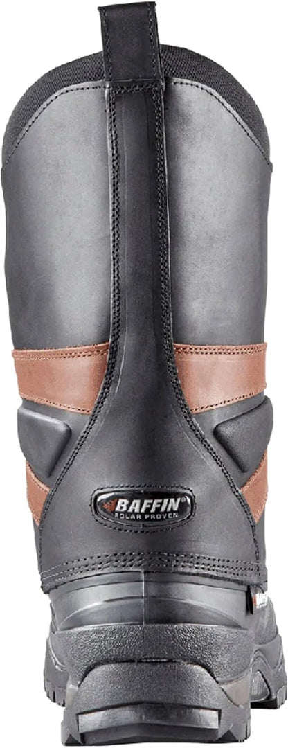 Baffin Men's Apex Lace-Up Snow Boot for Extreme Cold, Closed Toe, Rubber Sole (Like New)