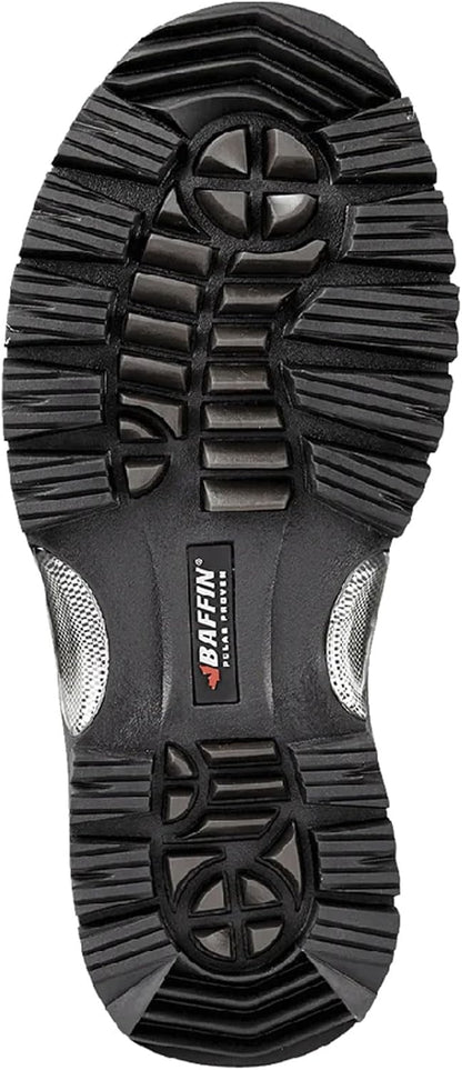 Baffin Men's Apex Lace-Up Snow Boot for Extreme Cold, Closed Toe, Rubber Sole (Like New)