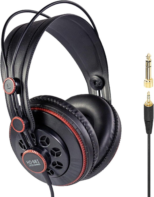 Superlux HD 681 Dynamic Semi-Open Black On-Ear Headphones 10Hz-30kHz 32 Ohm 98dB (Used)