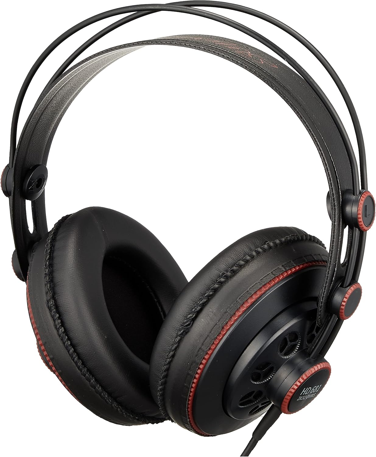 Superlux HD 681 Dynamic Semi-Open Headphones Self-Adjusting Headband Lightweight (Like New)