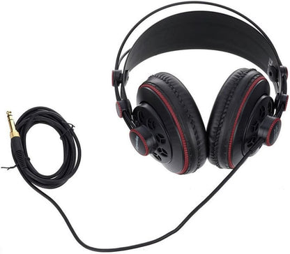 Superlux HD 681 Dynamic Semi-Open Headphones Self-Adjusting Headband Lightweight (Like New)