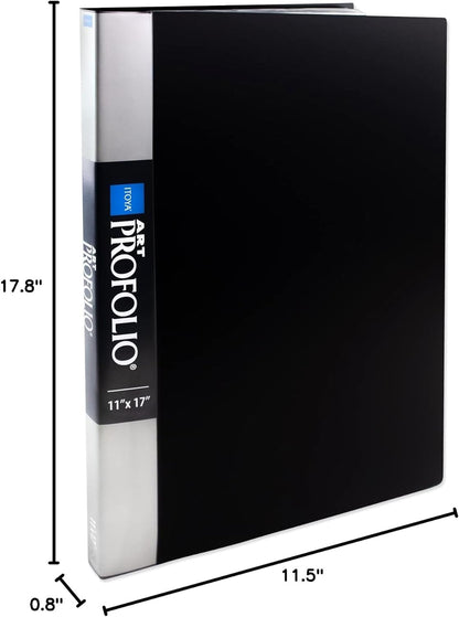 Itoya Original Sketch Protector Art ProFolio Book with Plastic Page - 48 Pages (Like New)