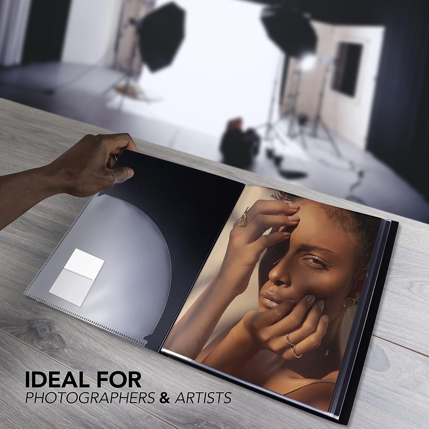 Itoya Original Sketch Protector Art ProFolio Book with Plastic Page - 48 Pages (Like New)