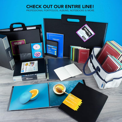 Itoya Original Sketch Protector Art ProFolio Book with Plastic Page - 48 Pages (Like New)