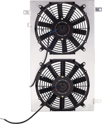 Mishimoto MMFS-SUP-86 Aluminum Fan Shroud Kit CFM 2300 For 1986–92 Toyota Supra- (Like New)