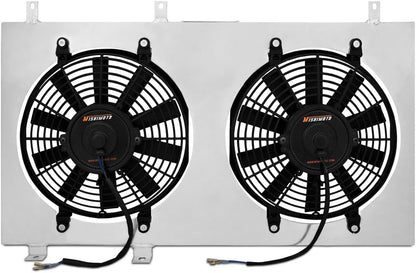 Mishimoto MMFS-AE86-83 Performance Fan Shroud Fits Toyota Corolla 1983-87 Silver (Like New)