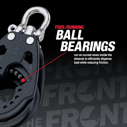 HARKEN Premium 2644 Plastic Carbo Air Block Sailing and Sailboat Equipment (Like New)
