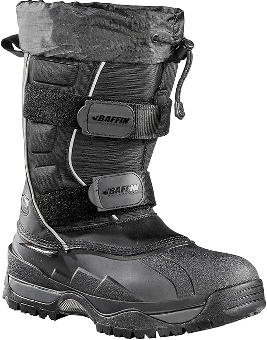 Baffin 4000-M001 Eiger Rubber Winter Boots for Men, Size 11 - Bk1 - Black (Used)