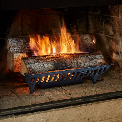 Uniflame C-1899 Traditional 18" Zero Clearance Cast Iron Stack Grate -Black- (Used)