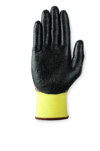 Ansell HyFlex 11-510 Kevlar Pull On Safety Gloves w/ Knit Wrist Cuff for Medical (Used)