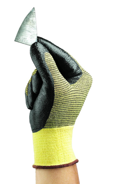 Ansell HyFlex 11-510 Kevlar Pull On Safety Gloves w/ Knit Wrist Cuff for Medical (Used)